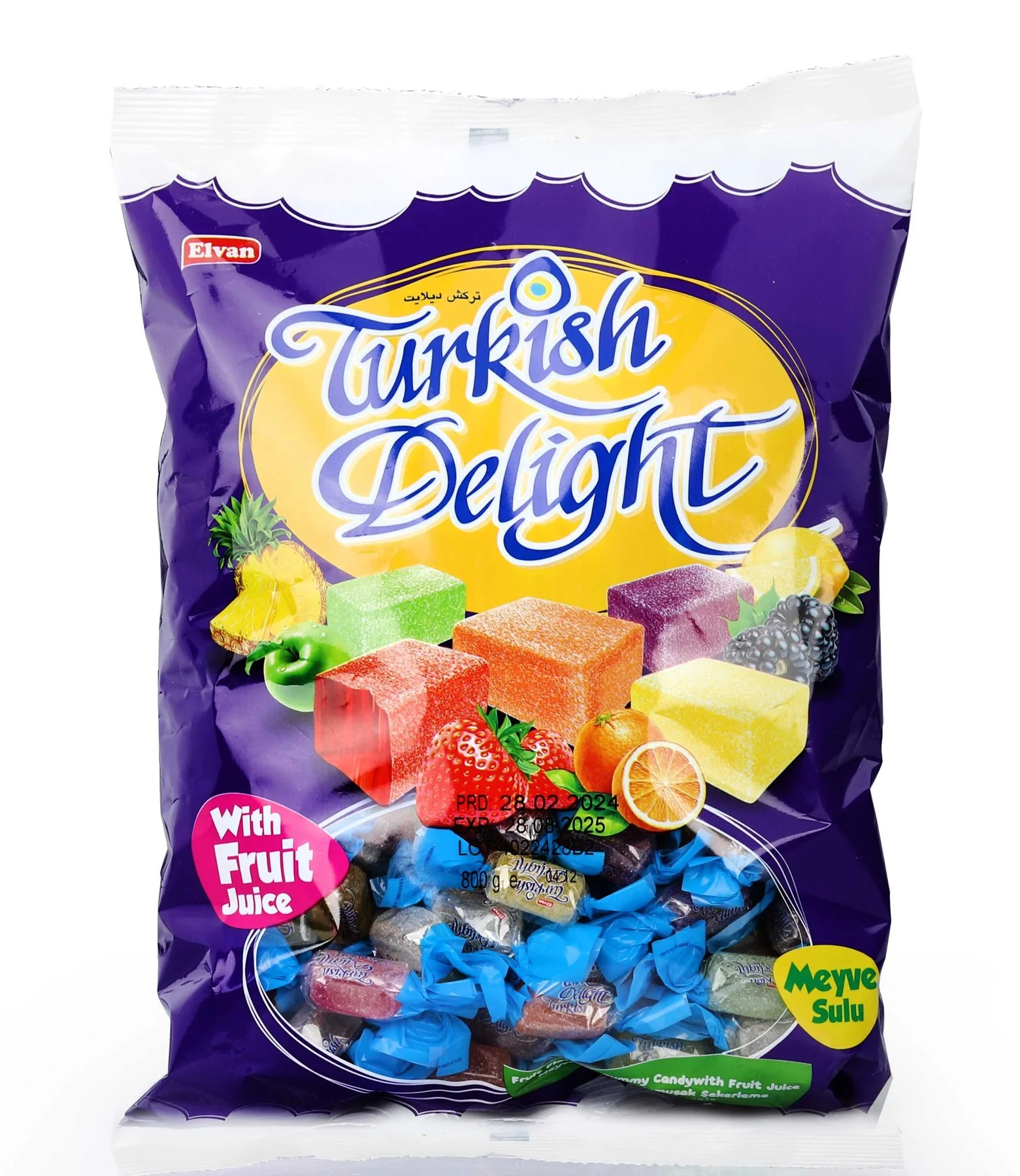 Желирани бонбони Turkish Delight 0,500 Elvan
