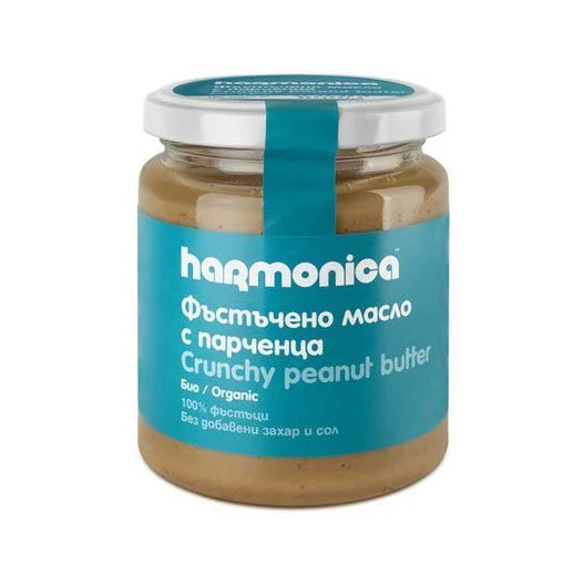 БИО фъстъчено масло парченца 0,250 Хармоника