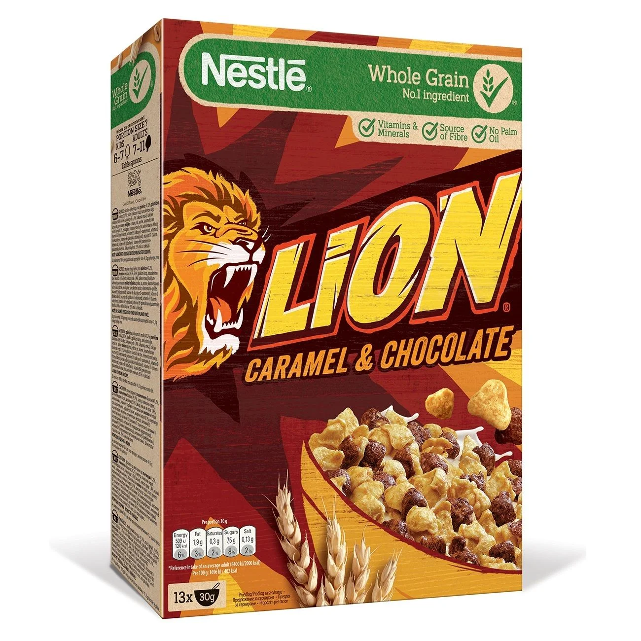 Нестле корнфлейкс Lion 0,400