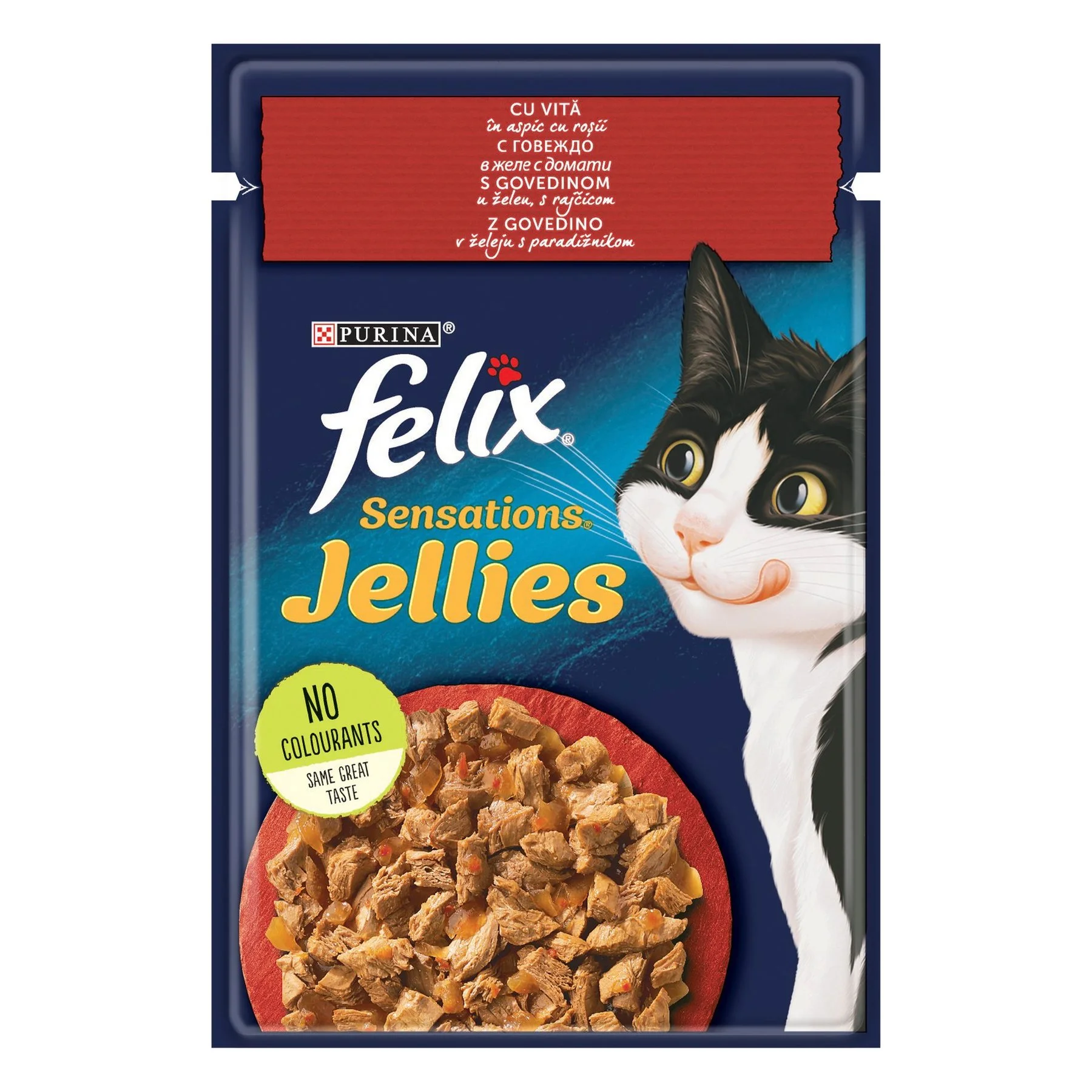 Purina Феликс Fantastic пауч 0,085 говеждо
