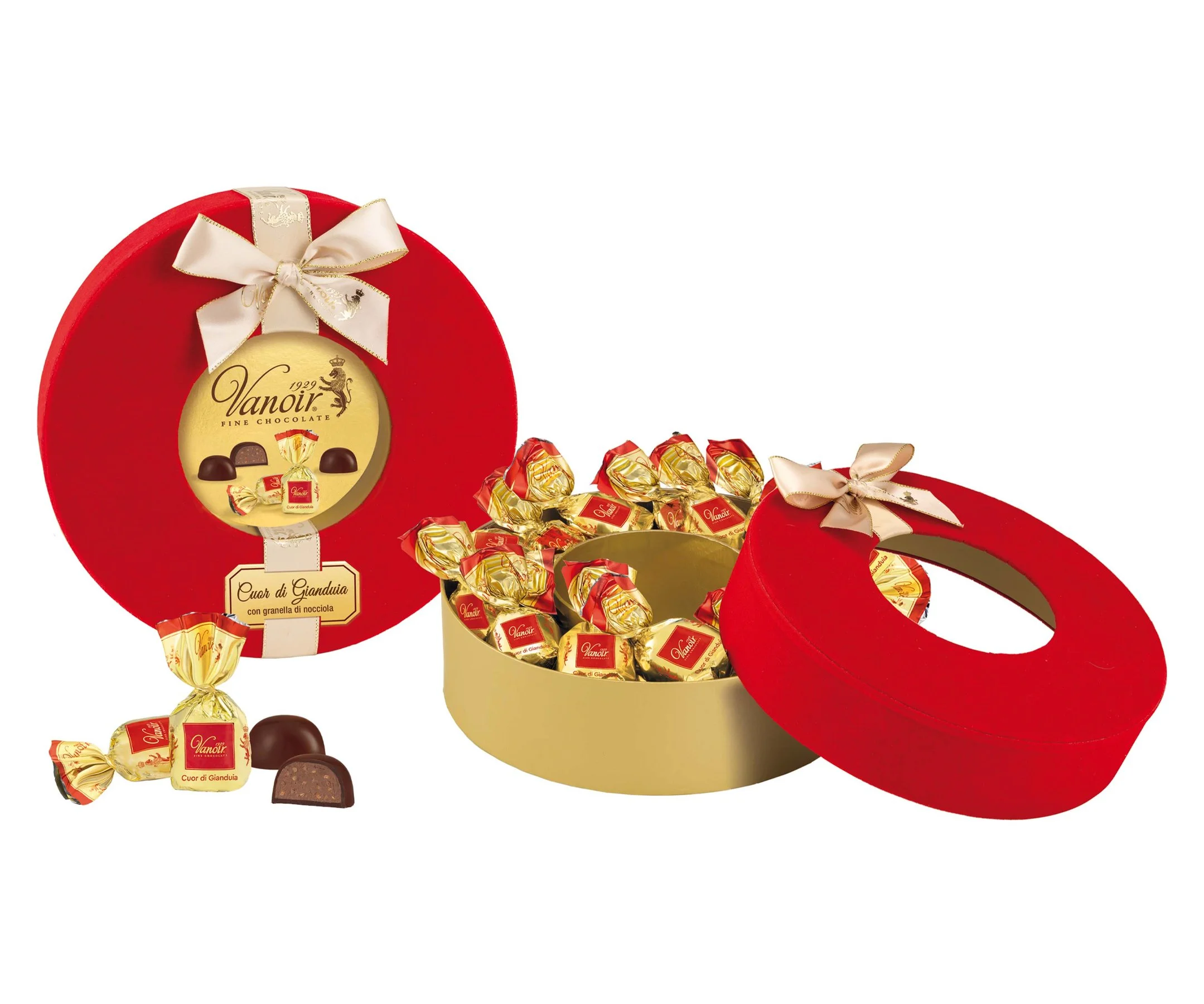 Шоколадови бонбони Vanoir 0,210 Cuor di Gianduia