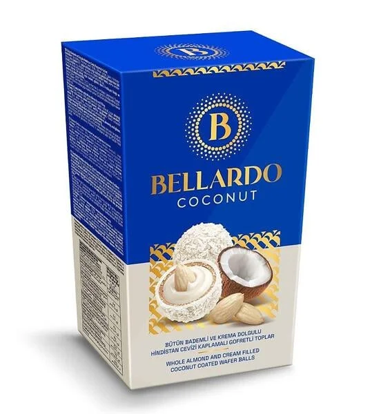 Шоколадови бонбони с кокос 0,150 Bellardo