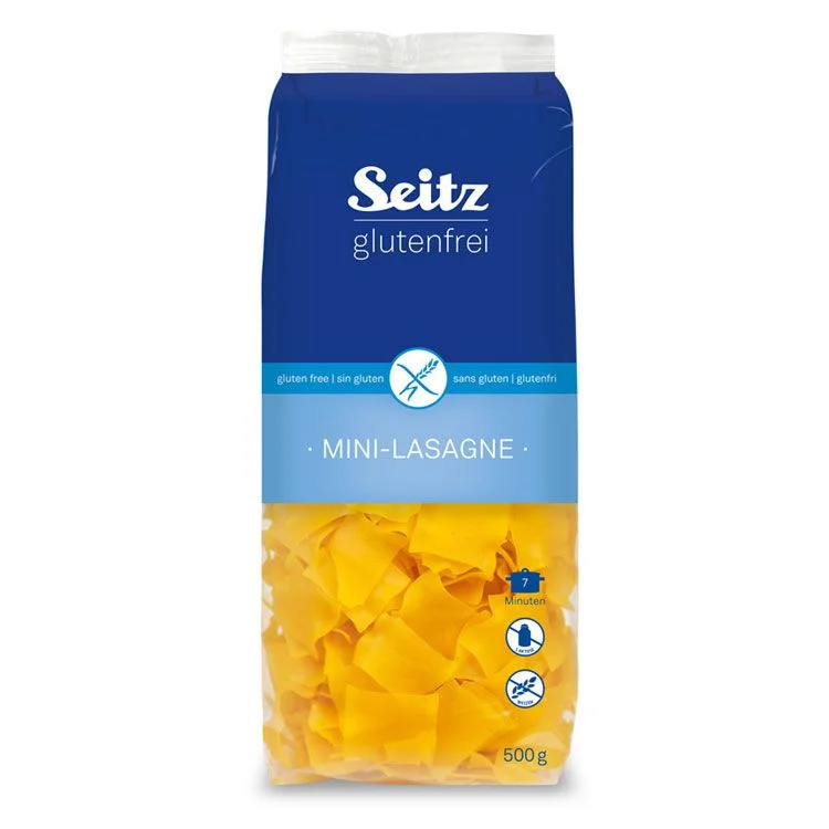Кори за лазаня 0,500 мини безглутенови Seitz