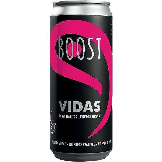 Енергийна напитка Vidas с гуарана 0,250 Boost