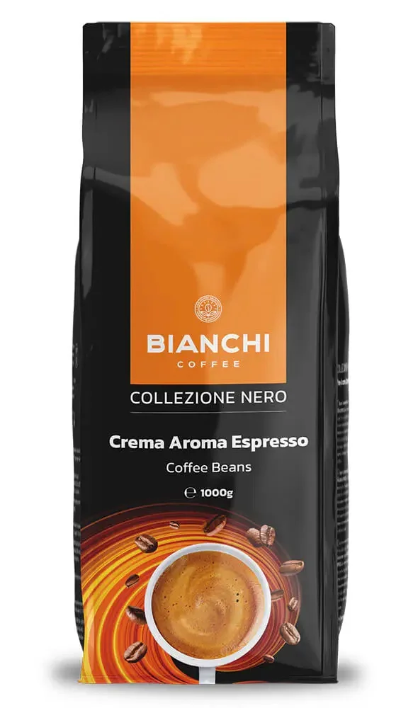 Кафе Бианчи Неро зърна 1 кг. Crema aroma