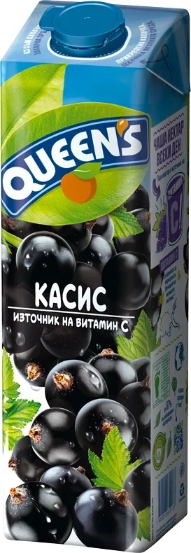 Куинс Напитка касис 1 л. призма