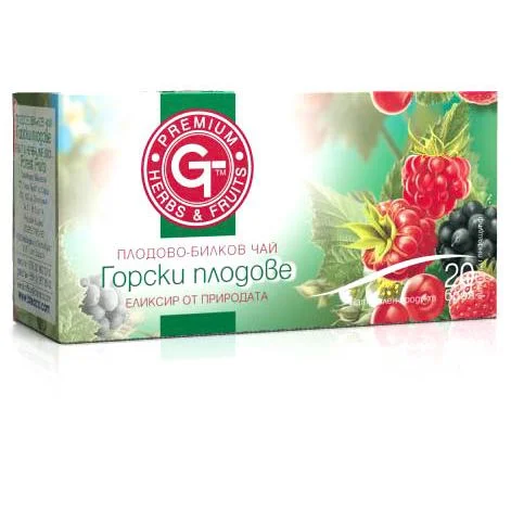 Чай горски плод 20 бр. Premium Herbs